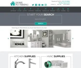 Homeplumbing.com(Decorative Plumbing and Hardware) Screenshot