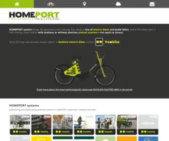 Homeport.cz(HOMEPORT bike sharing) Screenshot