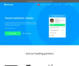 Homeppl.com(Tenant referencing with a difference) Screenshot
