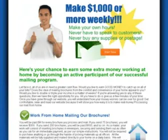 Homeprofitsbiz45.com(Work from Home Income Earning Opportunity) Screenshot