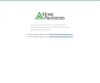 Homeproperties.com(Home Properties) Screenshot
