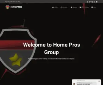 Homeprosgroup.com(Carpet Cleaning) Screenshot