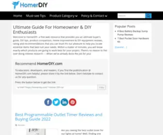 Homerdiy.com(Our Time) Screenshot