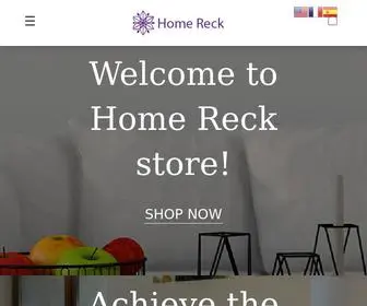 Homereck.com(Buy Home Decor & Home Improvement Items online) Screenshot