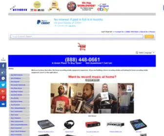 Homerecorder.com(Home Recorder) Screenshot