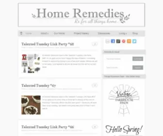 Homeremediesrx.com(Home Remedies) Screenshot