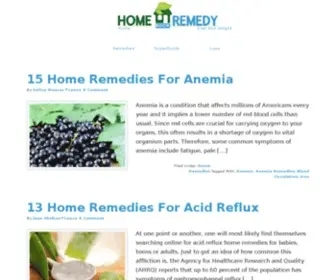 Homeremedybook.com(Home Remedy Book) Screenshot