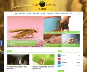 Homeremedyhacks.com(Natural Home Remedies) Screenshot
