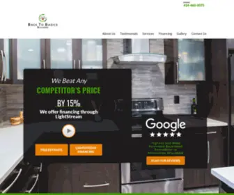 Homeremodelingmilwaukee.com(Back to Basics Builders) Screenshot