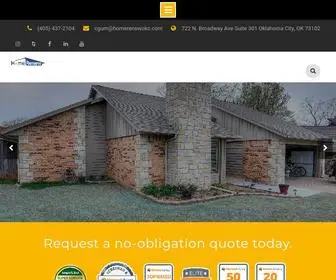 Homerenewokc.com(Need a home remodeling company in OKC) Screenshot