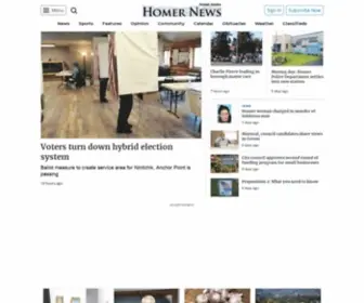 Homernews.com(Homer News) Screenshot