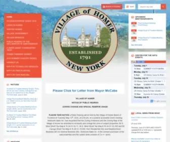 Homerny.org(Village of Homer) Screenshot