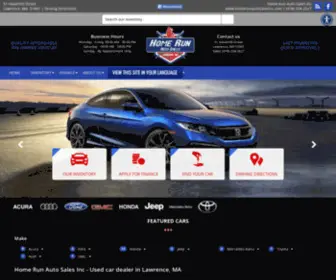 Homerunautosalesinc.com(Home Run Auto Sales Inc) Screenshot