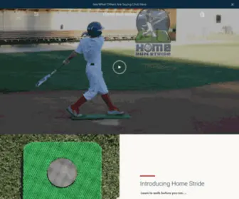 Homerunstride.com(Home Run Stride) Screenshot