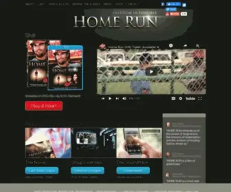 Homerunthemovie.com(Home Run) Screenshot