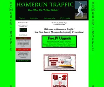 Homeruntraffic.info(Homeruntraffic info) Screenshot