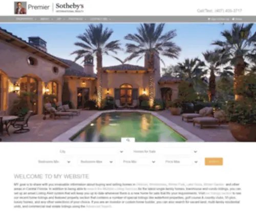 Homes-Centralflorida.com(Central Florida Homes for Sale and Real Estate Service by Benjamin Hil) Screenshot