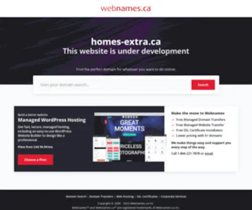 Homes-Extra.ca(Homes Extra) Screenshot