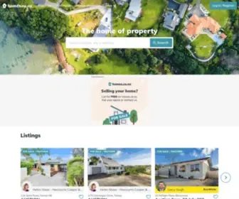 Homes.co.nz(Free Sales Histories and Estimated Values For NZ Homes) Screenshot