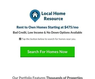 Homes4Rent2OWN.co(Homes for Rent to Own) Screenshot