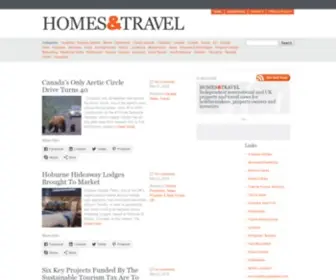 Homesandtravel.co.uk(Independent property and travel news for holidaymakers) Screenshot