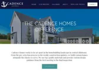 Homesbycadence.com(Cadence Homes) Screenshot