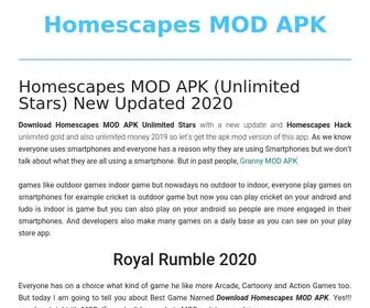 Homescapesmodapk.com(͈ᴗ•͈andy推荐⚽乐动体育网) Screenshot