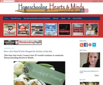 Homeschoolingheartsandminds.com(Homeschooling Hearts & Minds) Screenshot