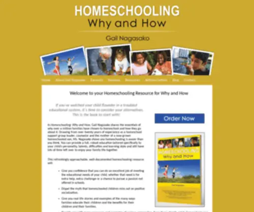 Homeschoolingwhyandhow.com(Homeschoolingwhyandhow) Screenshot