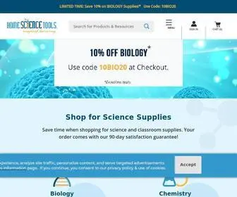 Homesciencetools.com(Science Supplies for Homeschool & Classroom) Screenshot