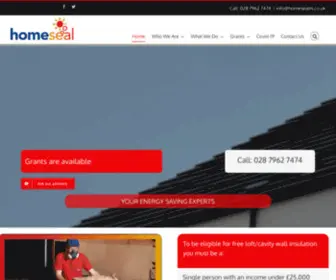 Homesealni.co.uk(Professional Insulation Installer Northern Ireland) Screenshot