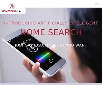 Homesearch.ai(Artificially Intelligent Home Search) Screenshot
