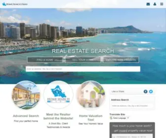 Homesearchoahu.com(Search and find all Oahu Homes and Condos for sale along with all new projects on the island) Screenshot