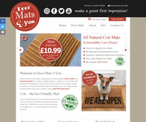 Homeseasons.co.uk(A Door Mat For Your Home) Screenshot