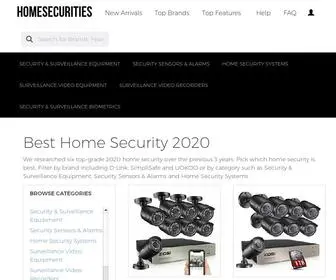 Homesecurities.net(Home Security Reviews and Best Deals) Screenshot