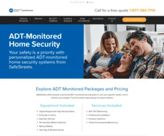 Homesecurityteam.com(ADT®) Screenshot