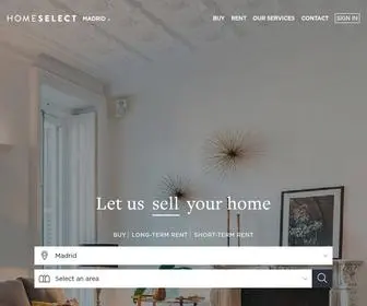 Homeselect.com(Home Select) Screenshot
