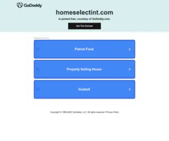 Homeselectint.com(Homeselectint) Screenshot