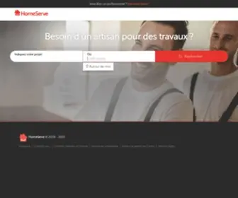 Homeservepro.fr(Homeservepro) Screenshot