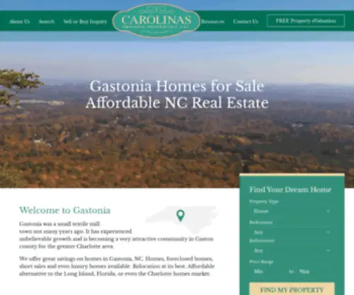 Homesforsale-Gastonianc.com(Gastonia Homes for Sale) Screenshot