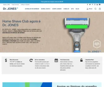 Homeshave.com.br(Home Shave Club) Screenshot