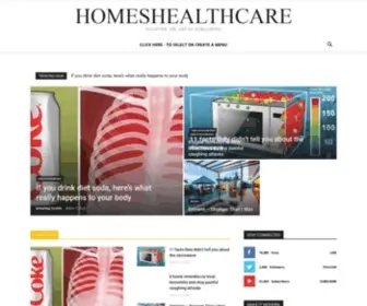 Homeshealthcare.com(Home Health Care) Screenshot