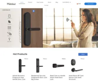 Homeshieldsmart.com(Smart wifi door lock) Screenshot