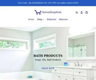 Homeshophub.com(Beauty and Skincare Store) Screenshot