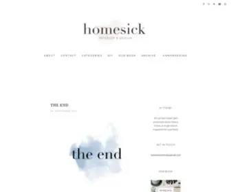 Homesick.nu(Bloggers Delight) Screenshot