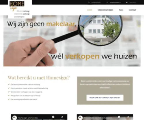 Homesign.nl(Homesign) Screenshot