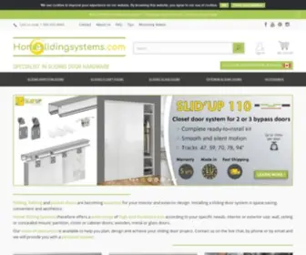 Homeslidingsystems.com(Sliding door hardware manufacturer) Screenshot