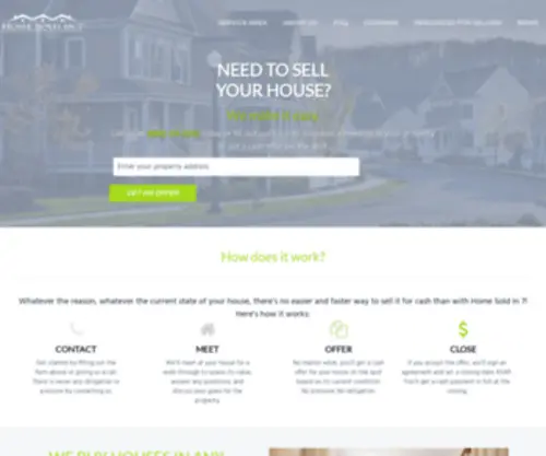 Homesoldin7.net(#1 Cash Home Buyers) Screenshot