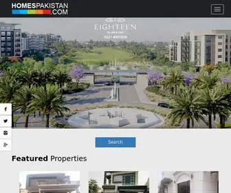 Homespakistan.com(Buy Sell Rent Homes & Properties) Screenshot