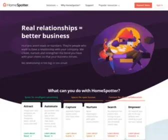 Homespotter.com(Real Estate's Relationship Engine) Screenshot